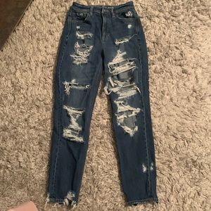 American eagle blue jeans size 0 (regular)